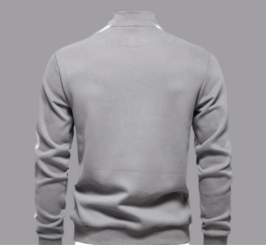 Lightweight Casual Mens Quarter Zip Sport Pullover